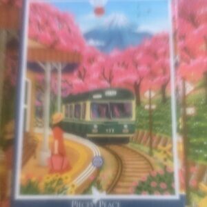 Puzzle by Pieces and Peace. 500ct. Fuji Blossoms